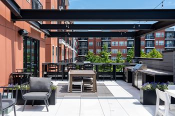 Second-story outdoor terraces